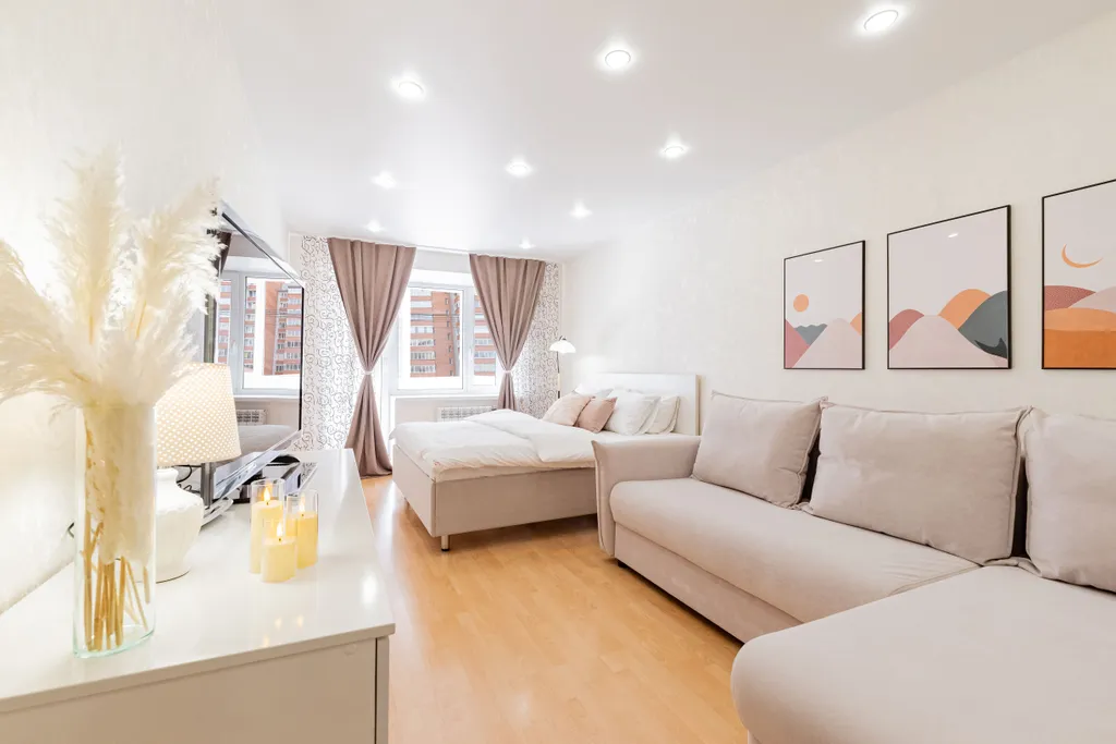 Квартира Светлый апартамент в центре — аренда посуточно в Томск