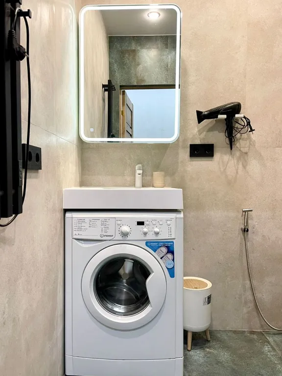 Студия с красивым видом с балкона