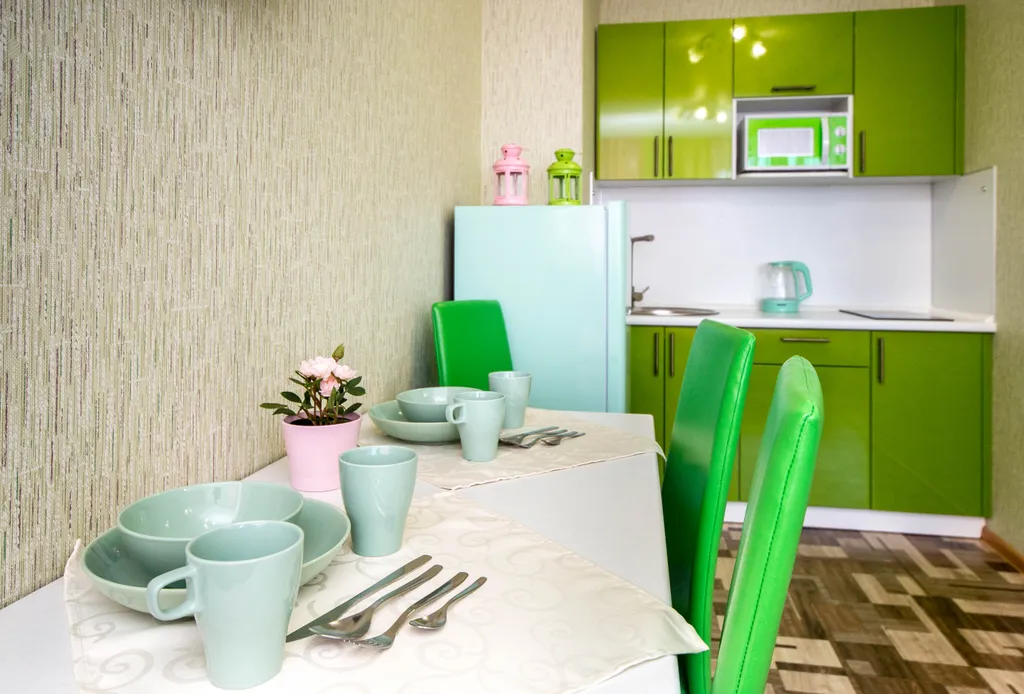 Уютная квартира на 17 этаже с видом на город