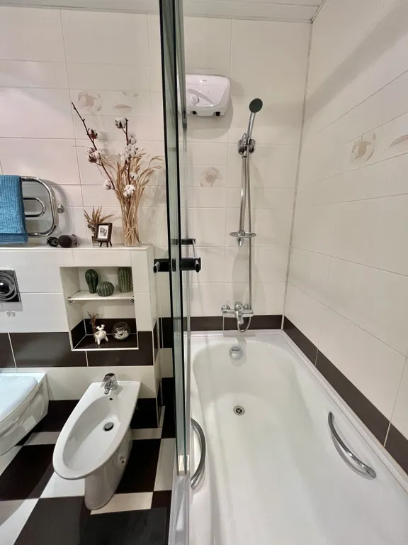 Стильные апартаменты sky рядом с аквапарком Ривьера