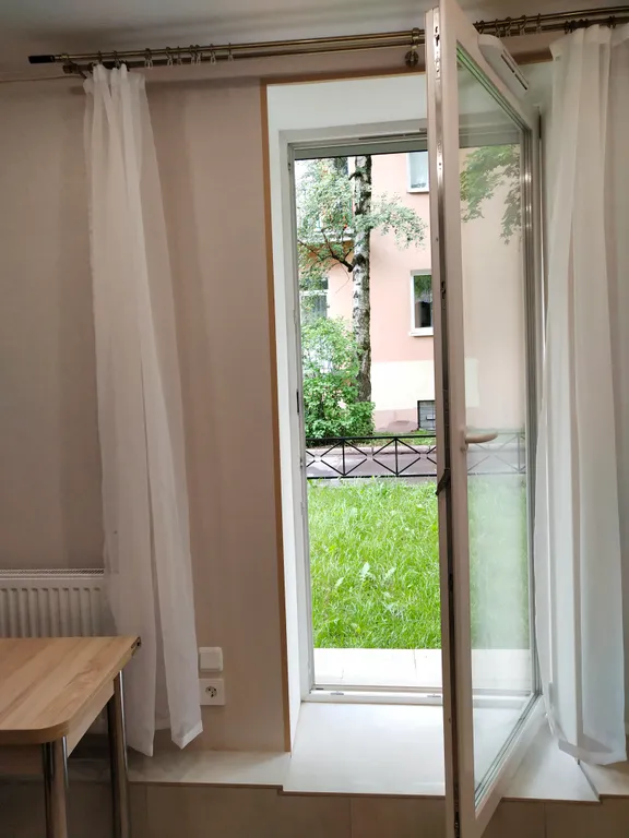 Квартира Квартира Уютная студия на Дубровской — Санкт-Петербург