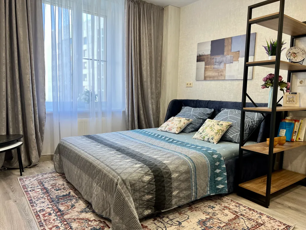 2-комнаты в центре с камином и подземной парковкой