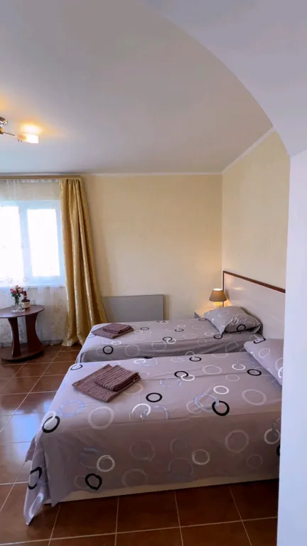 Уютный номер с раздельными кроватями