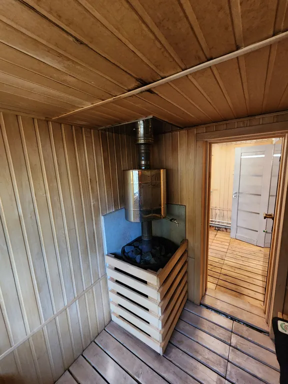 Дом с баней и чаном