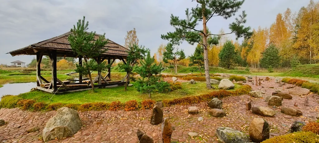 Шале с камином