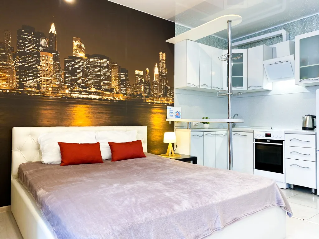 Квартира Стильная студия в ЖК Вертикаль — аренда посуточно в Рязань