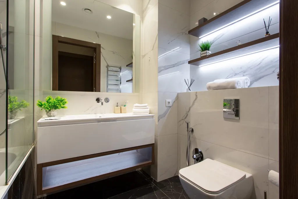 62 этаж, вид на Башни, Лужники, Парк победы