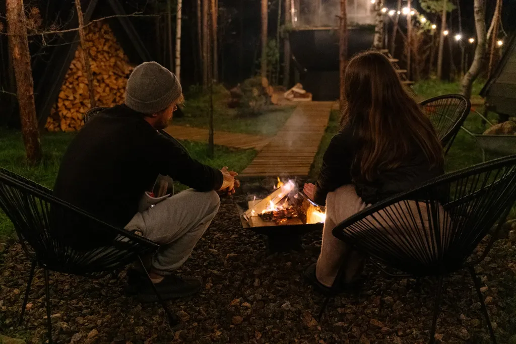 Дом A-Frame в Раздолье с сибирским чаном