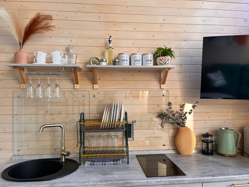 Дом с баней и купелью