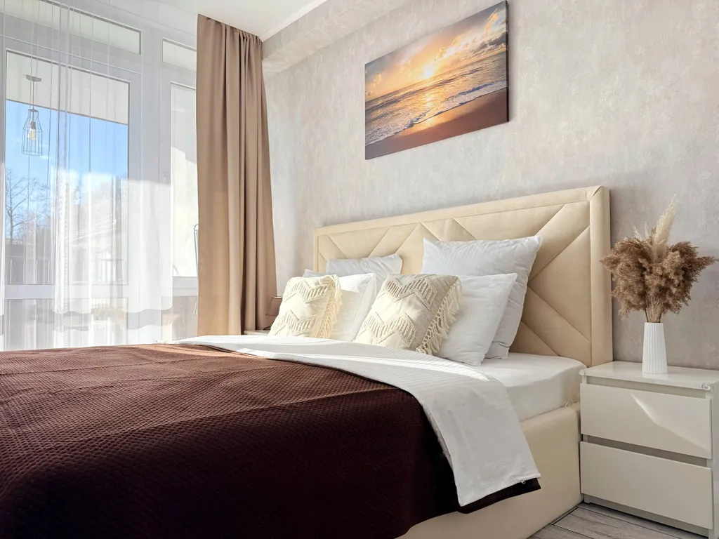 Евродвухкомнатная квартира с видом на море