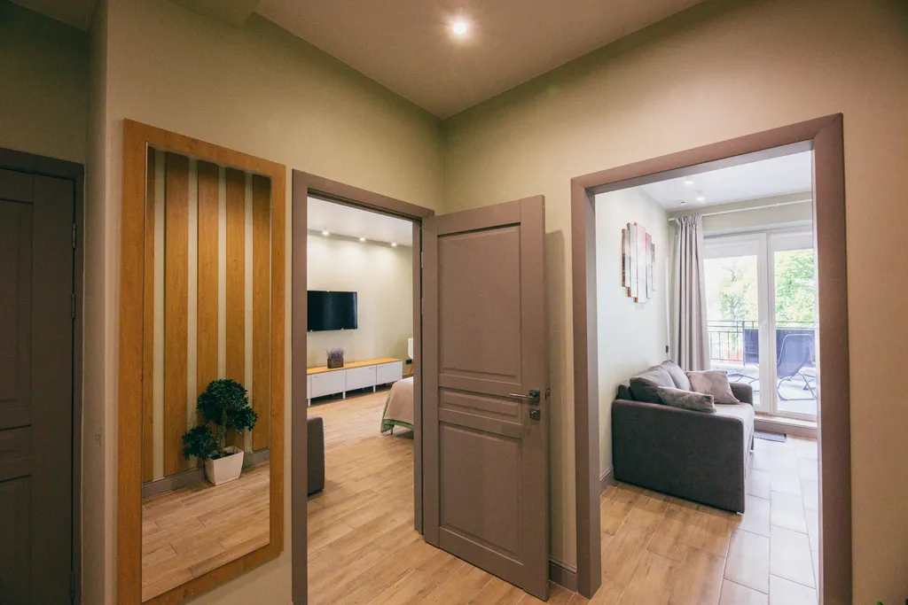 Квартира Olive marine resort с видом на море и большой террасой