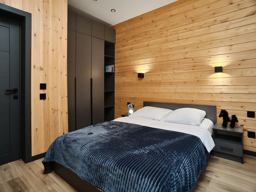 Нoвый уютный дoм с сауной у горнолыжного склона "Черника"