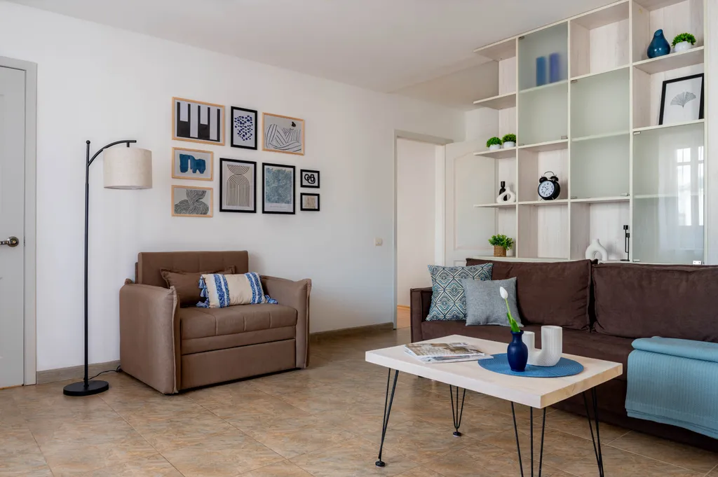 Апартаменты с видом на храм в центре