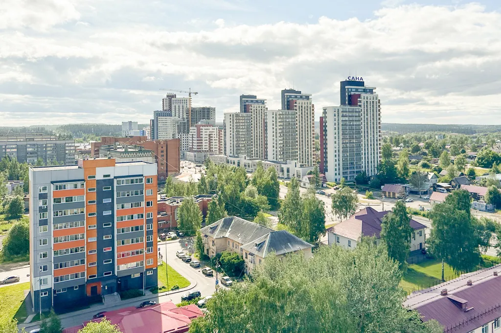 Светлая квартира в ЖК Армас с шикарным видом на город