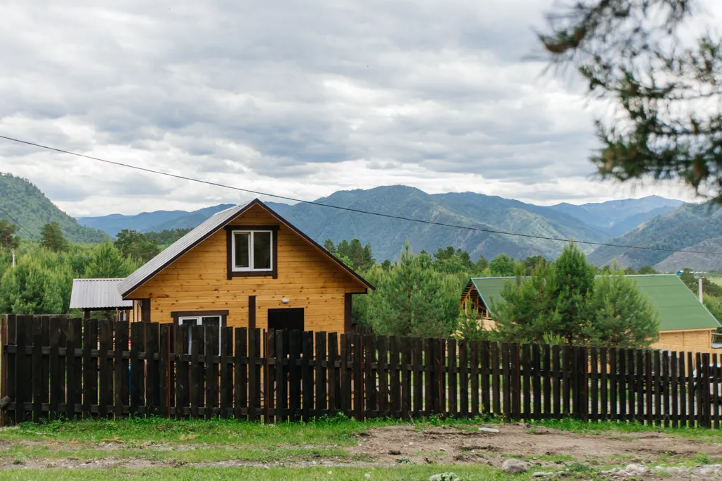 Домик в горах со всеми удобствами