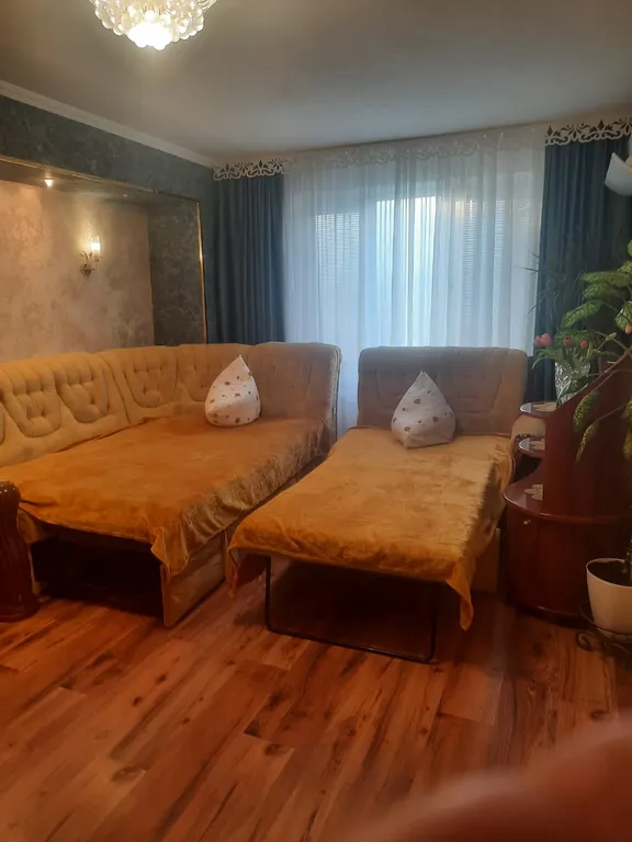 Уютная двухкомнатная квартира с видом на горы