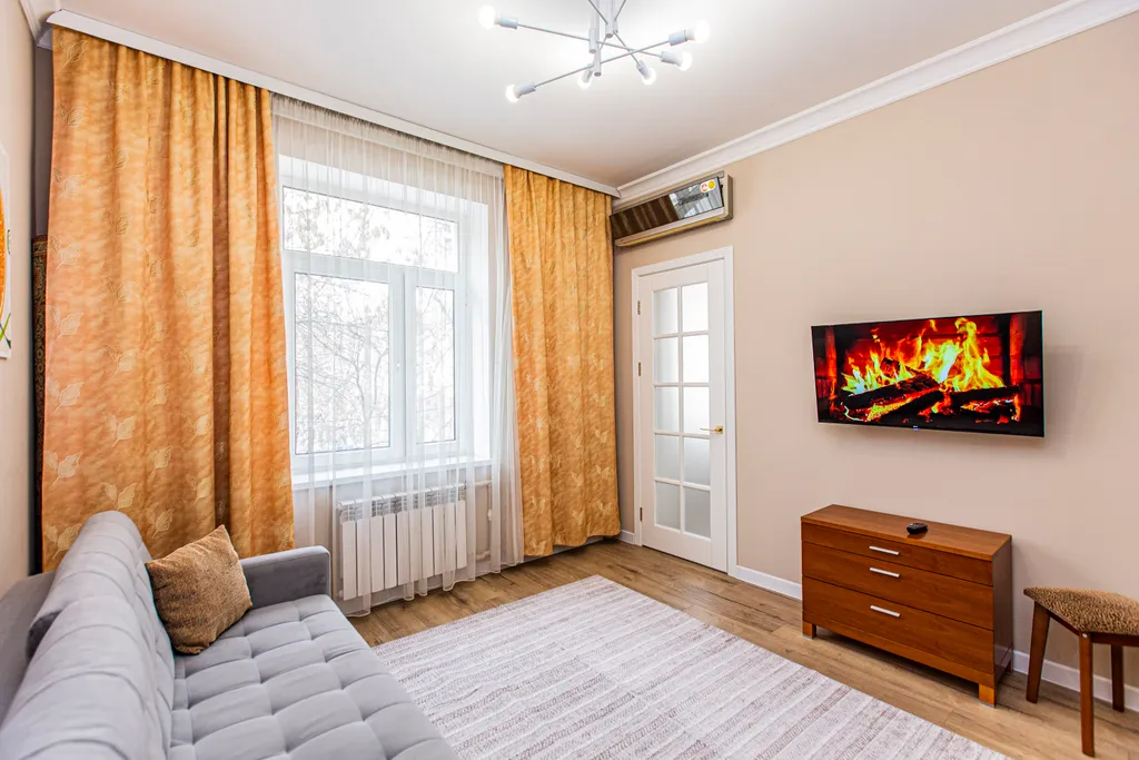 Трёхкомнатная евроквартира в центре