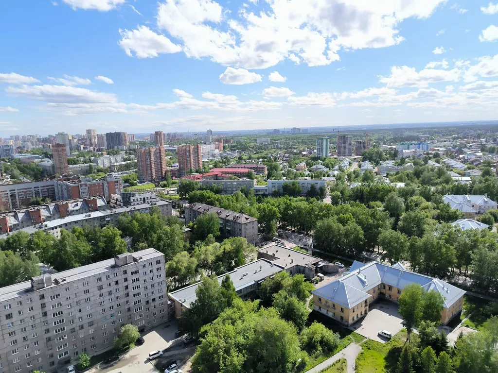 Квартира Квартира Видовая студия в стиле лофт — Новосибирск