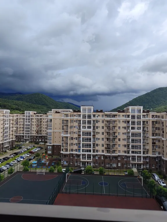 Квартира на 9 этаже с балконом, вид на горы, п. Лазареаское, Сочи