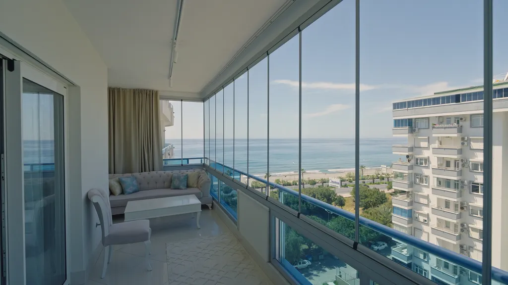 Yekta Queen просторный апартамент на 1 линии моря