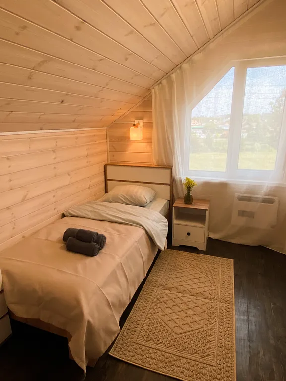 Уютный барн-хаус у леса с купелью и баней