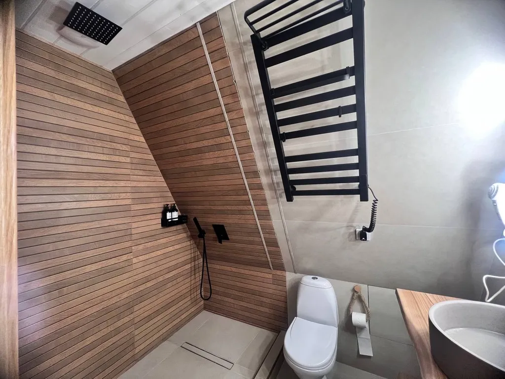 Коттедж Дом Гармония с горячим чаном и дровяным камином — Тимково