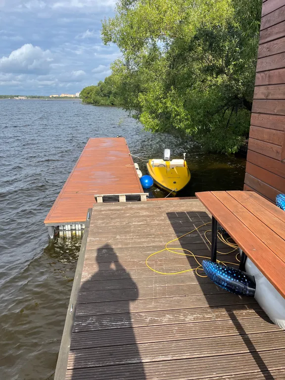 Коттедж Дом на воде с шикарным видом на большую воду и нереальные закаты — Подрезово