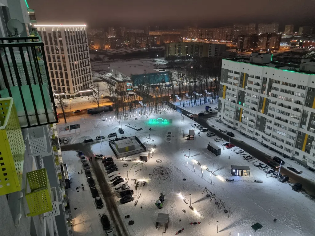 Студия с прекрасным видом на весь город и крайне удобным заездом с М5