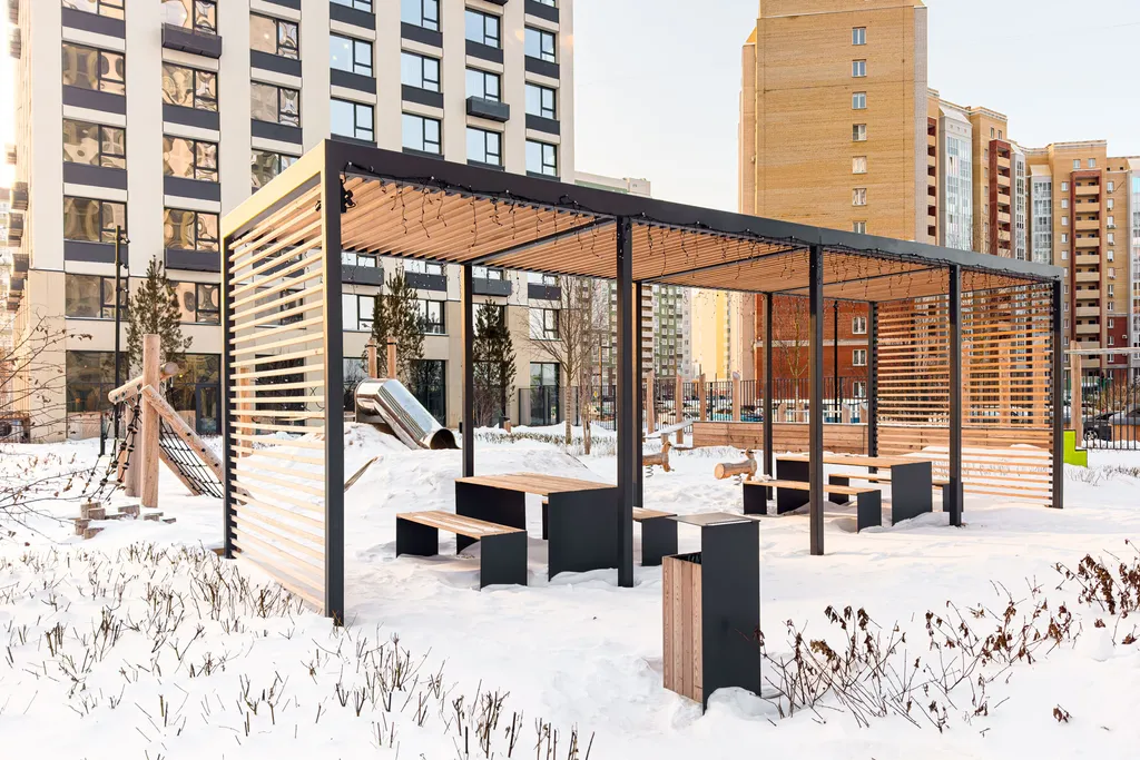 Дизайнерская 1-к квартира с проектором G-Drive Арена