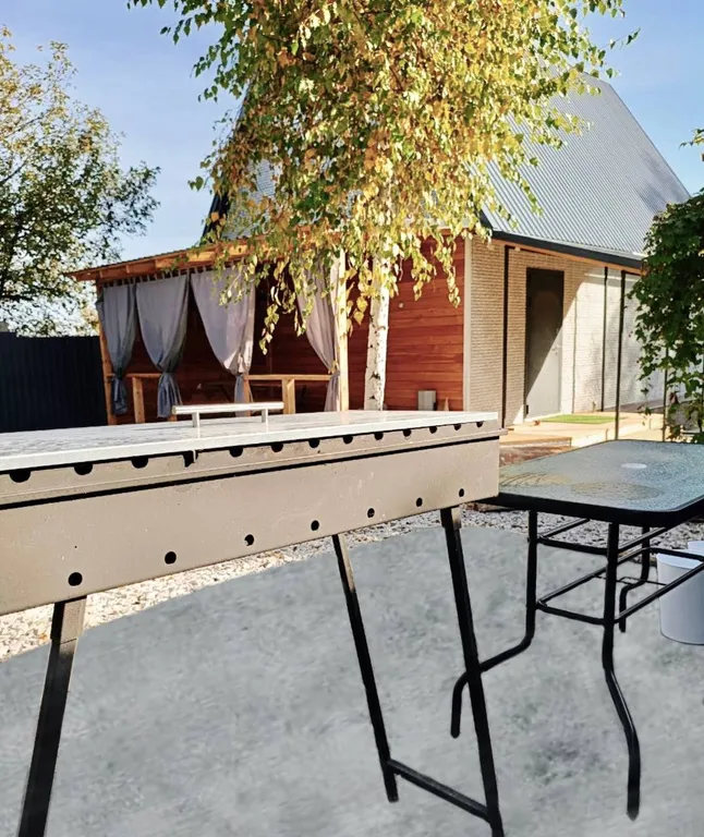 Дом с фурако на берегу Волги