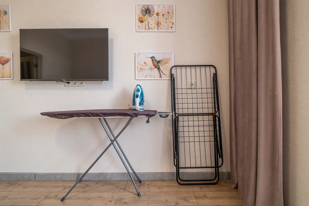 Квартира в центре с видом на лес.