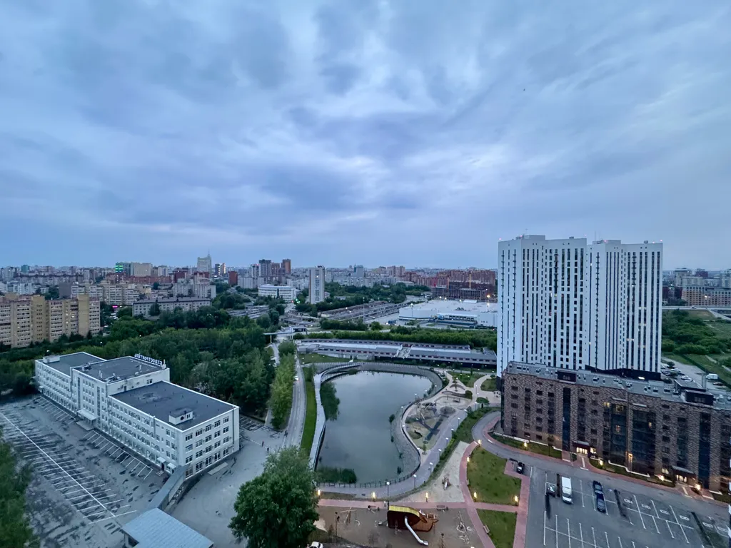 Квартира Квартира Шикарная евротрёшка в центре Тюмени с панорамным видом на город — Тюмень