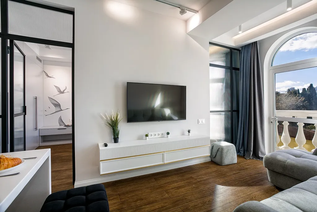 Двухкомнатные апартаменты премиум с 3 террасами