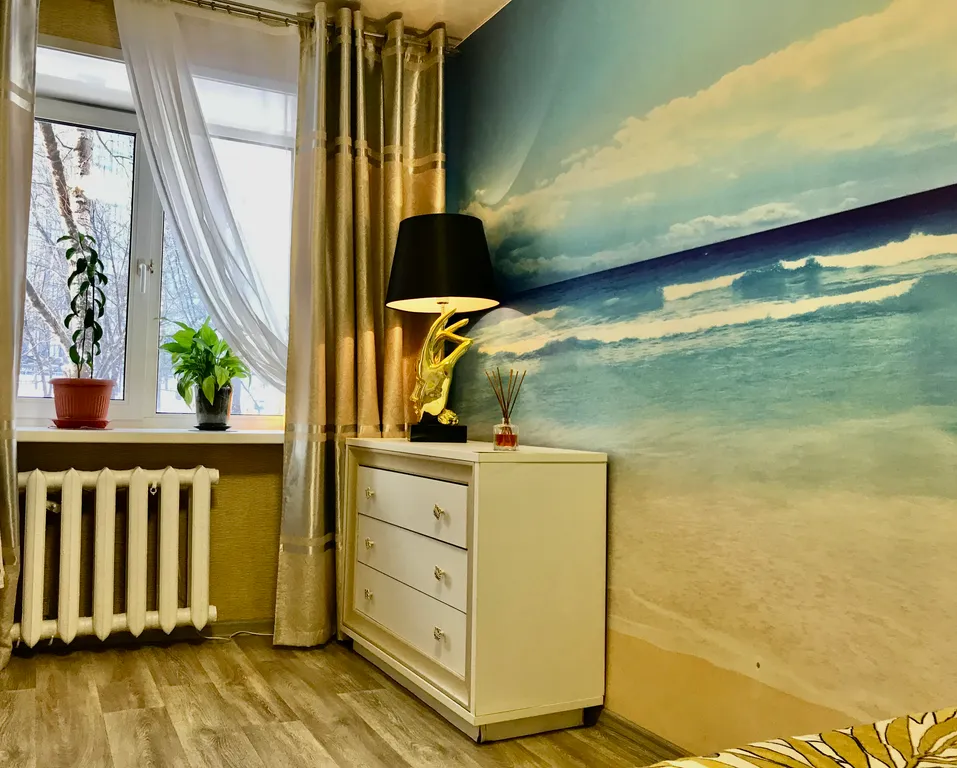 Светлая просторная двухкомнатная квартира