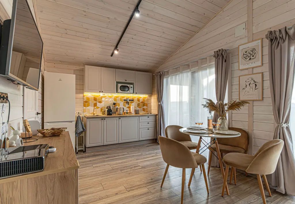 Новый загородный дом в стиле барнхаус