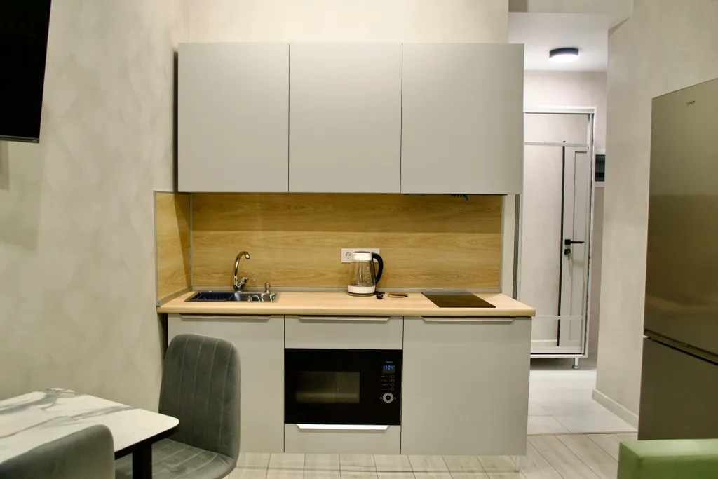 Четырехместные апартаменты с кухней