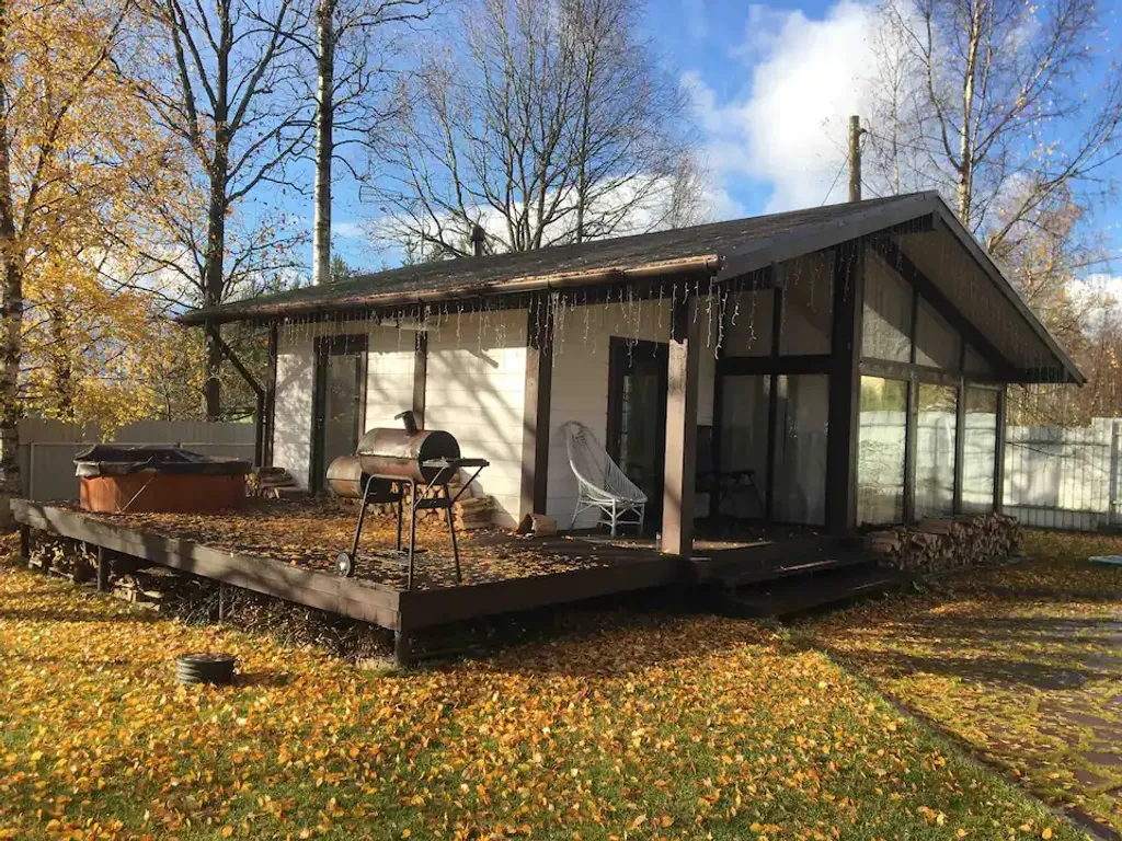 Уютный коттедж с большой сауной