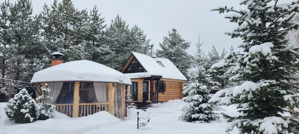 Деревенский домик в пригороде Костромы