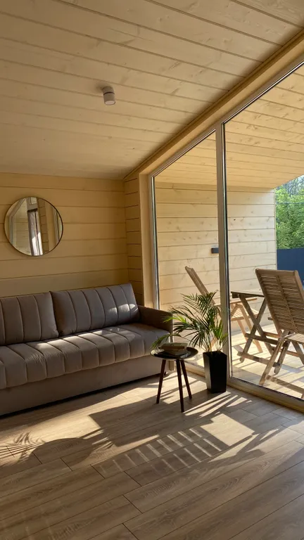 Дом у леса с русской баней