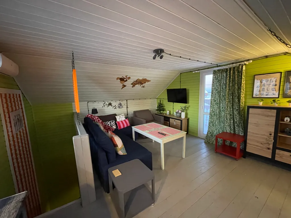 Деревянный домик со spa зоной