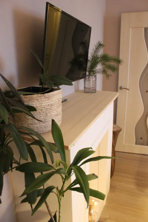 Уютная квартира с камином