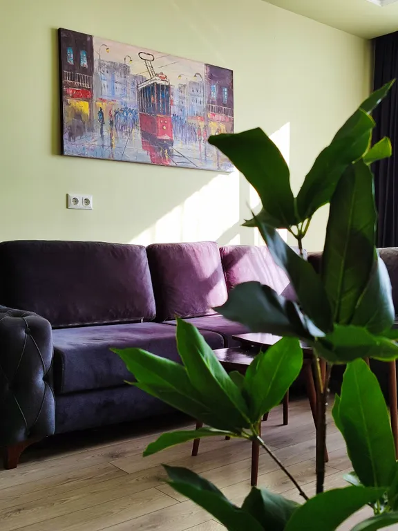 Квартира с видом на горы с газовым отоплением