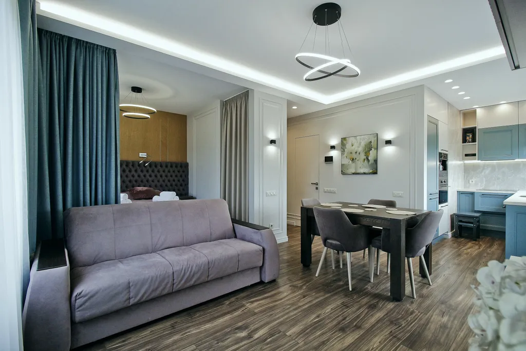 Апартаменты у озера | терраса | сауна | до 4 гостей