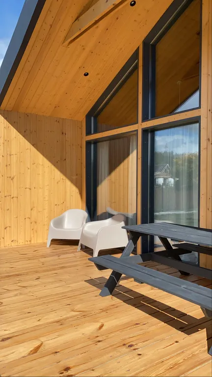 Дом у горнолыжного курорта