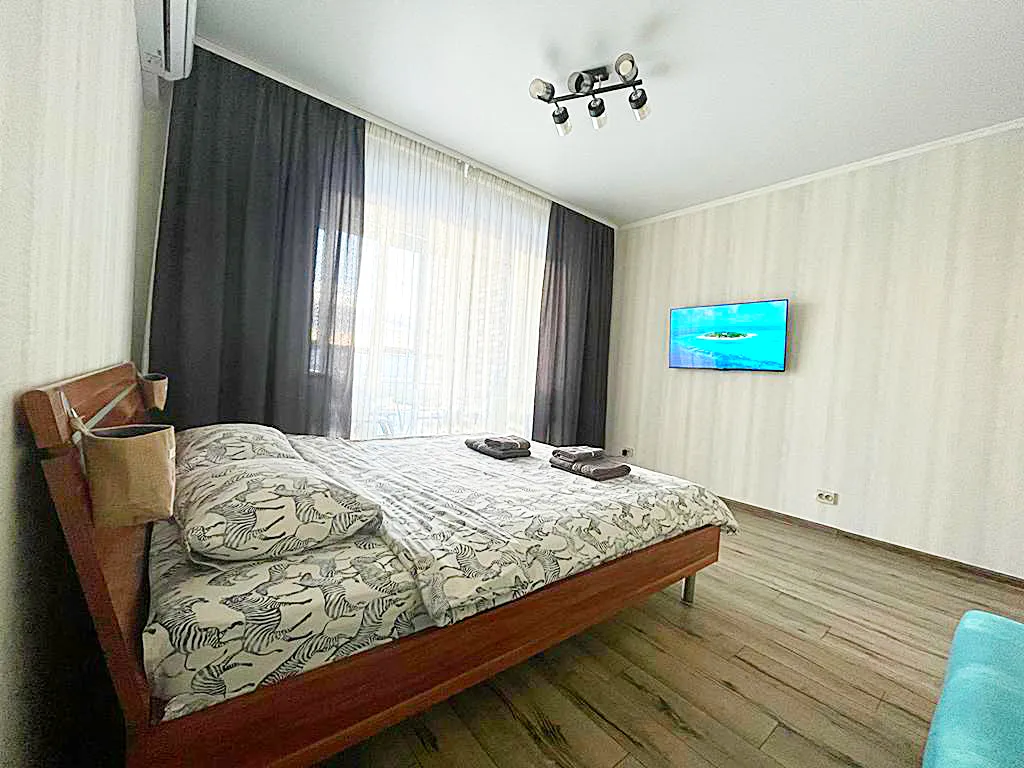 Квартира Квартира Уютная студия с панорамным видом на город — Красноярск