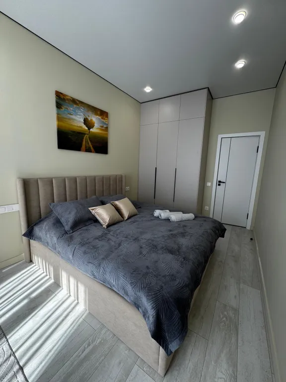 Уютная квартира в ЖК Кристалл — аренда посуточно в Алматы