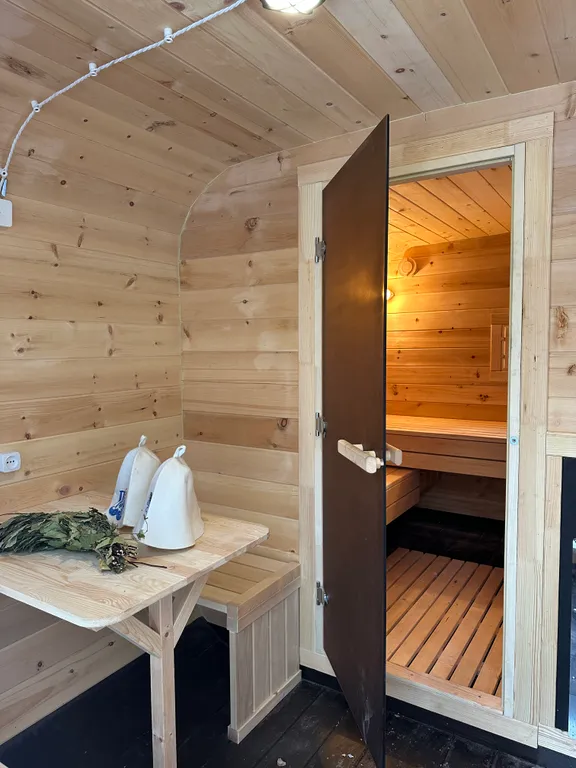 Афрейм домик в Абзаково