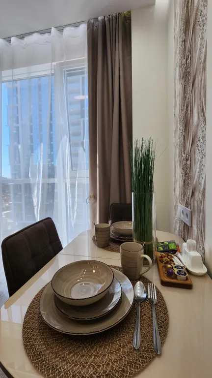 Квартира Квартира Уютная новая студия в жилом комплексе бизнес класса Сочи Парк — Сочи