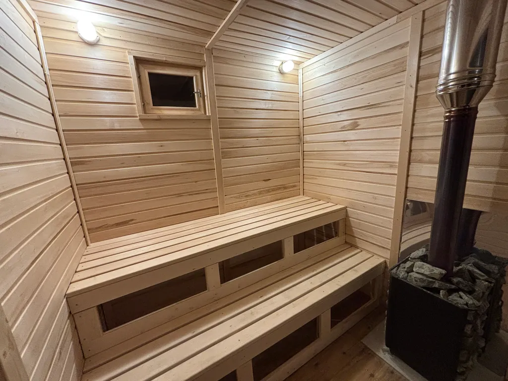 Уютный дом с баней и бассейном