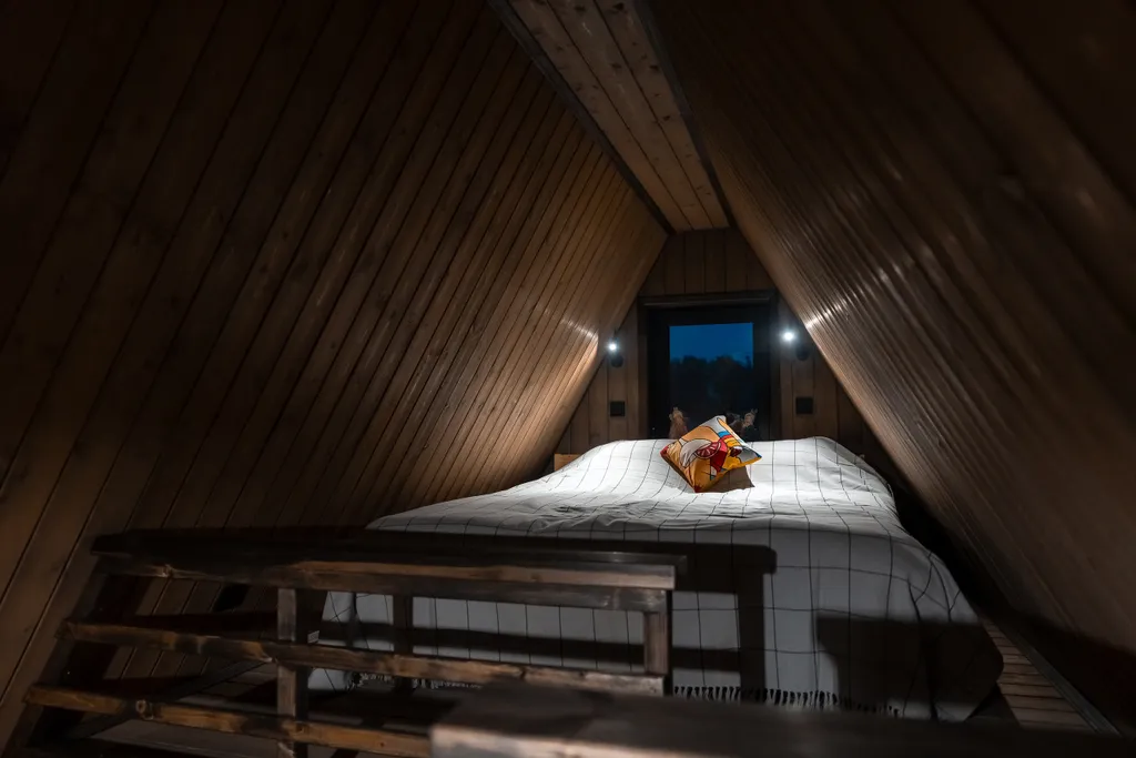 Дом А-Фрейм с террасой №2